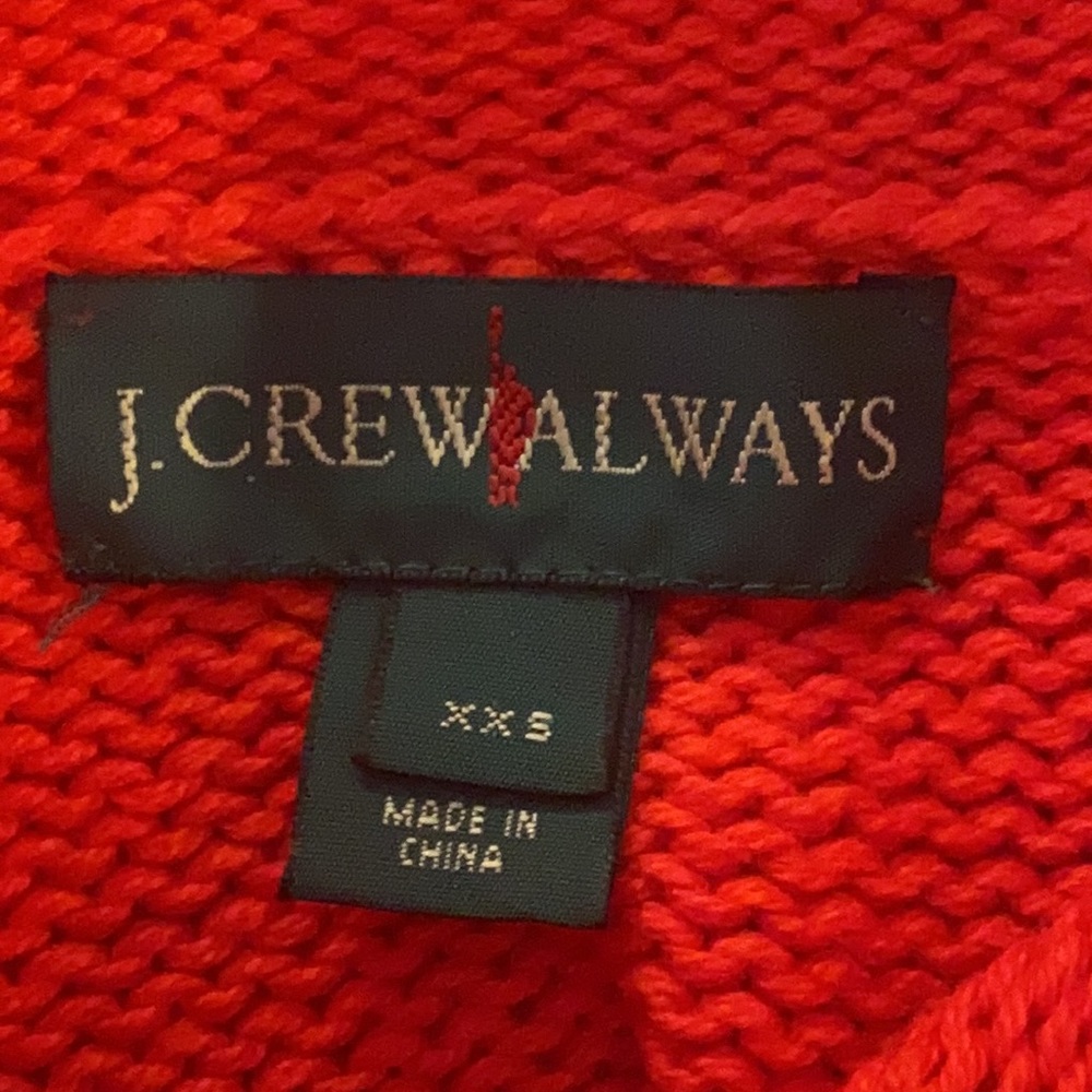 100% Cotton J. Crew 1988 Rollneck Sweater - Picture 4 of 8
